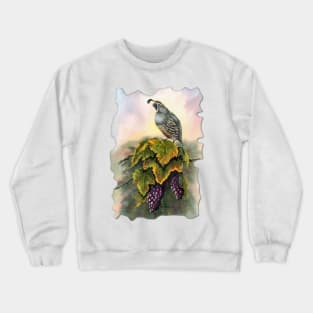 Vineyard Quail Crewneck Sweatshirt